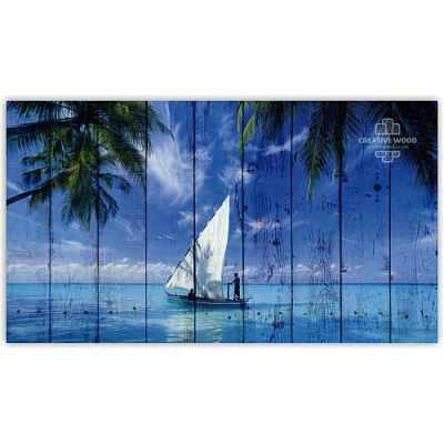 Картины Море - Парусник, Природа, Creative Wood Картины Море - Парусник, Природа, Creative Wood