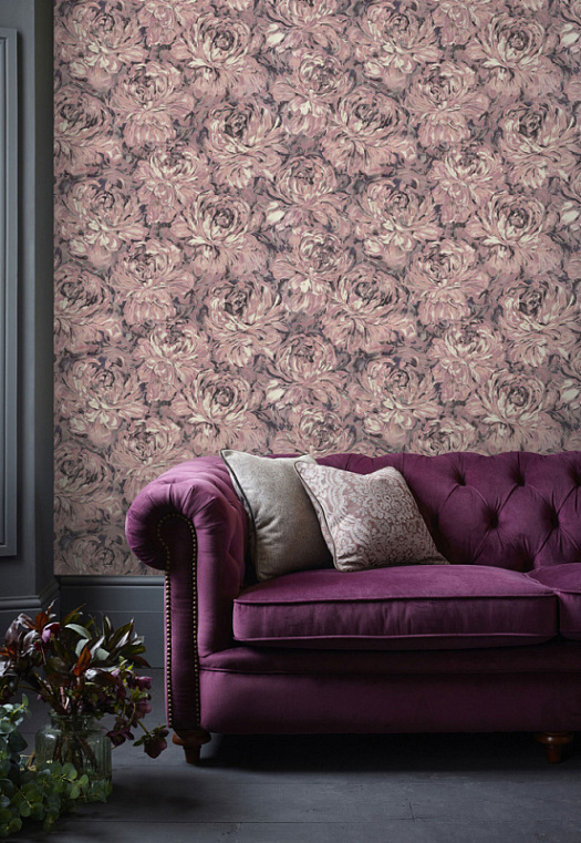 Обои в интерьере артикул 7207-23, Sarah, Euro Decor