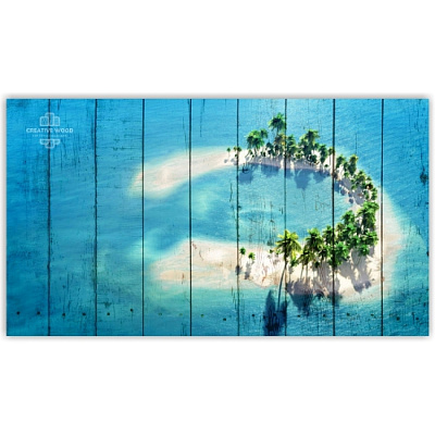 Картины Природа - Мальдивы, Природа, Creative Wood Картины Природа - Мальдивы, Природа, Creative Wood