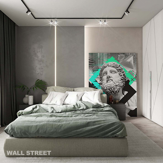 Фотообои в интерьере артикул Antique 21, ANTIQUE, Wall street